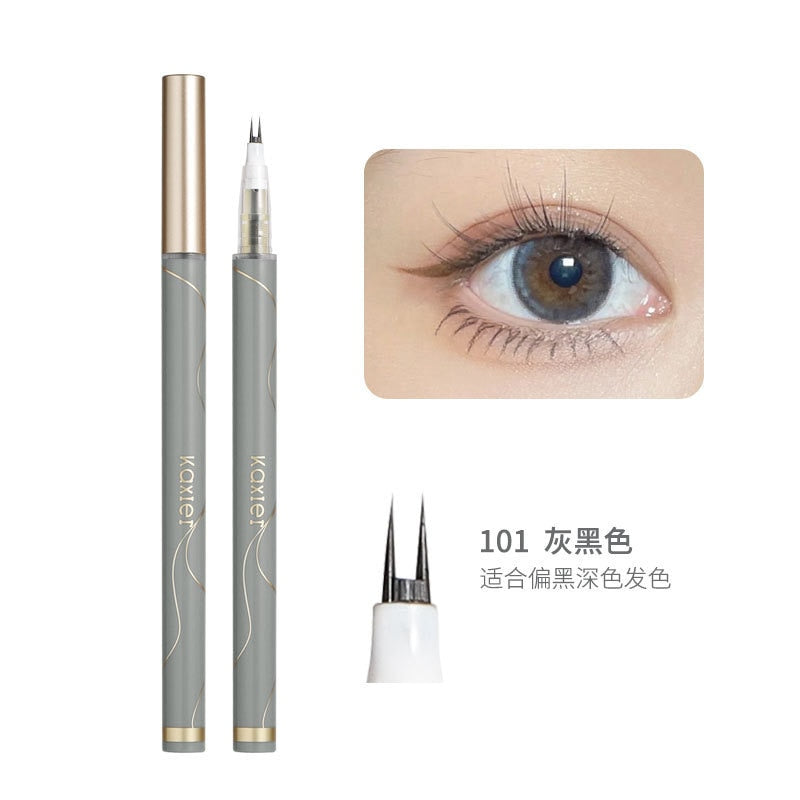 Ultra-thin 2 Fork Tip Liquid Eyeliner Pencil