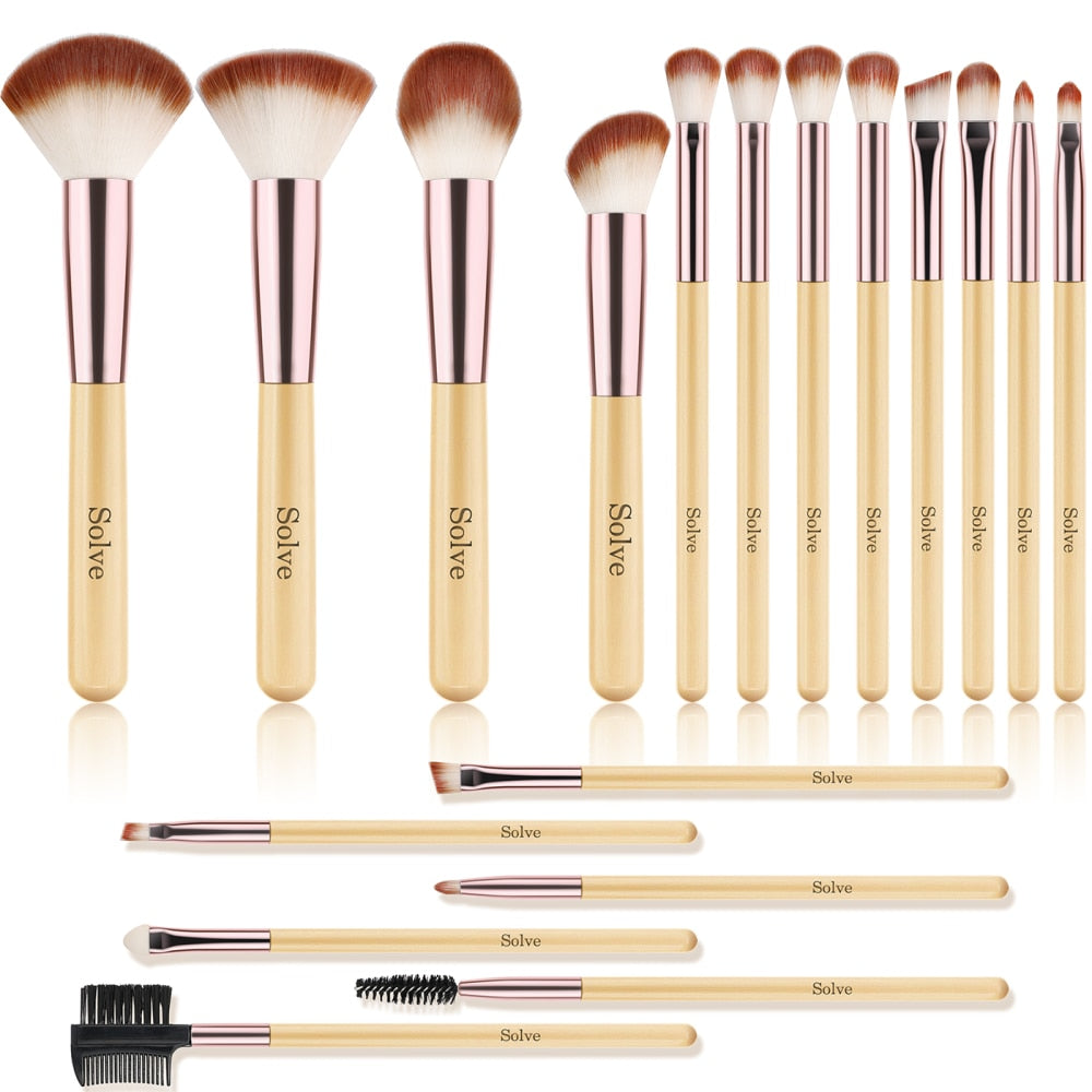 18pcs Makeup Brushes Powder Eye Shadow Foundation