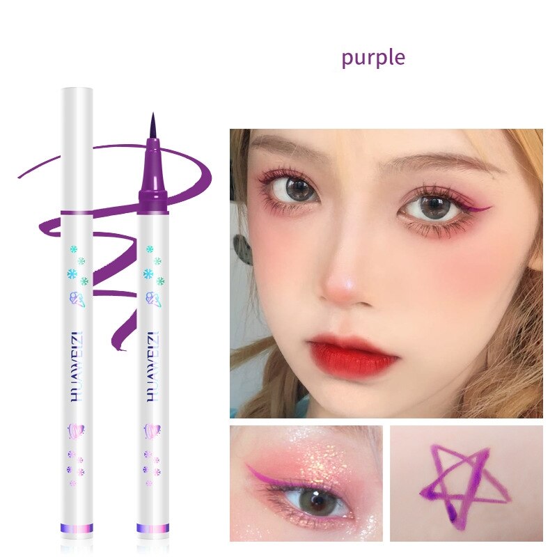 6 Colors Waterproof Eyeliner Liquid Pencil