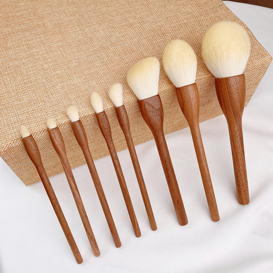 New Walnut Makeup Brushes Handle