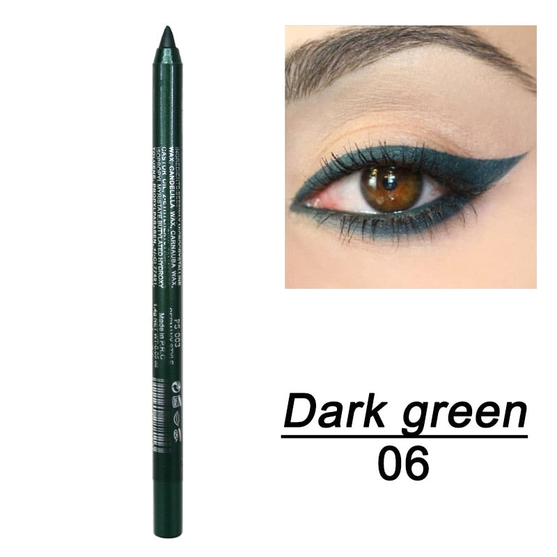 14 Color Eye Liner Pen Colored