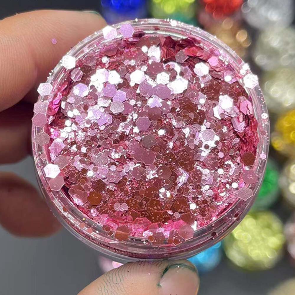 10g/Bag Iridescent Art Glitter Sequins Holographic Nail