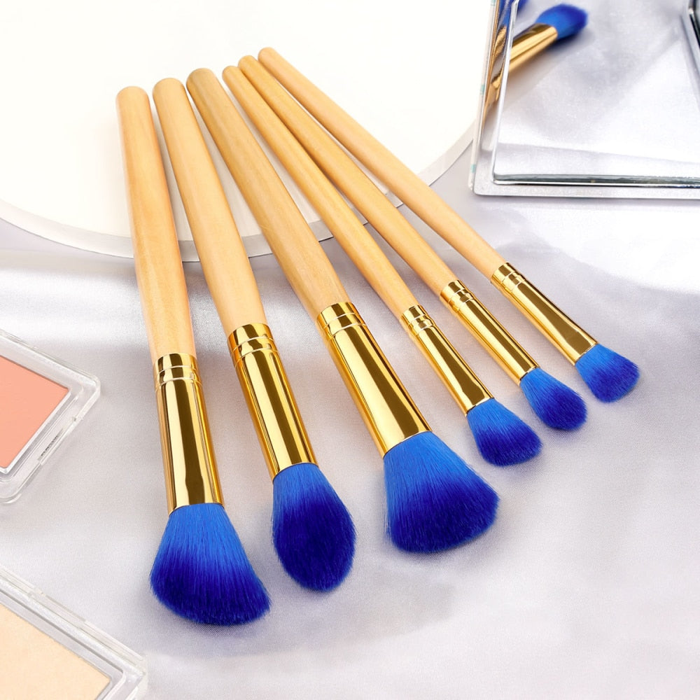6Pcs Makeup Brush  Powder Blush