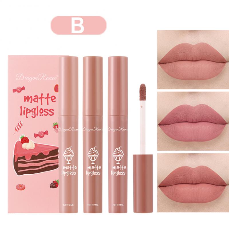 Velvet Matte Gloss Set Matte  Waterproof Lipstick