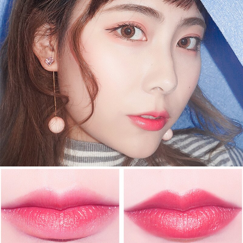 Matte Lipsticks Non Stick Red Pink Lip