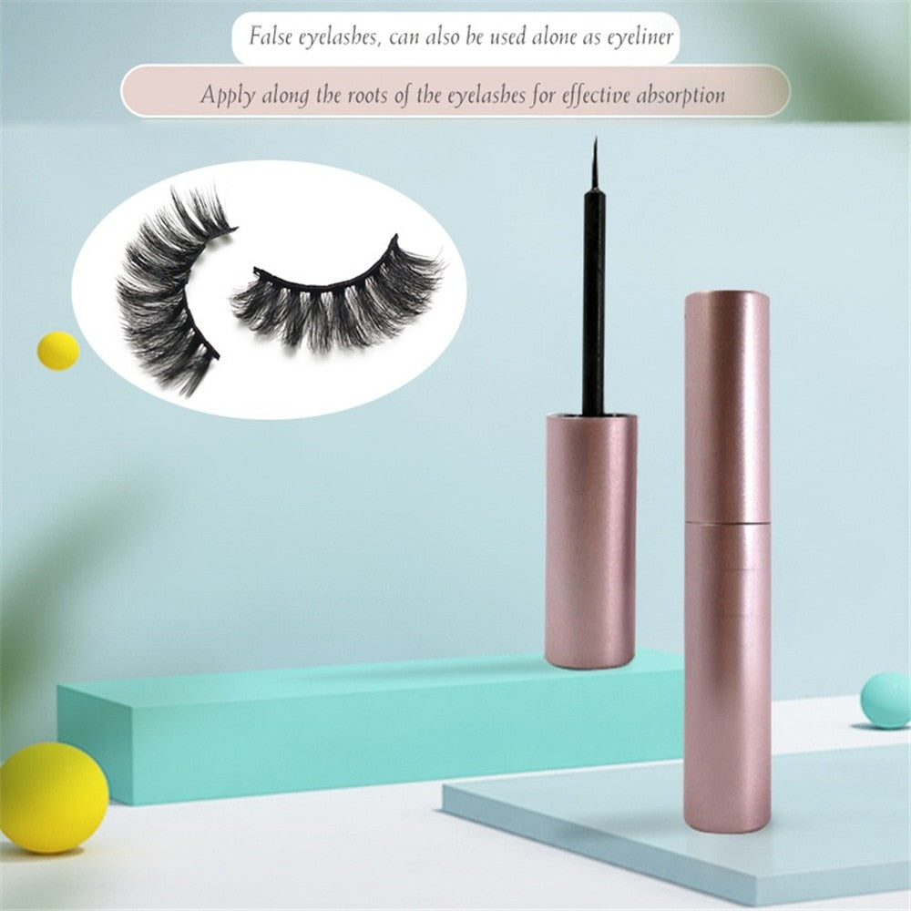 3D Magnetic Eyelashes Set Waterproof  kit