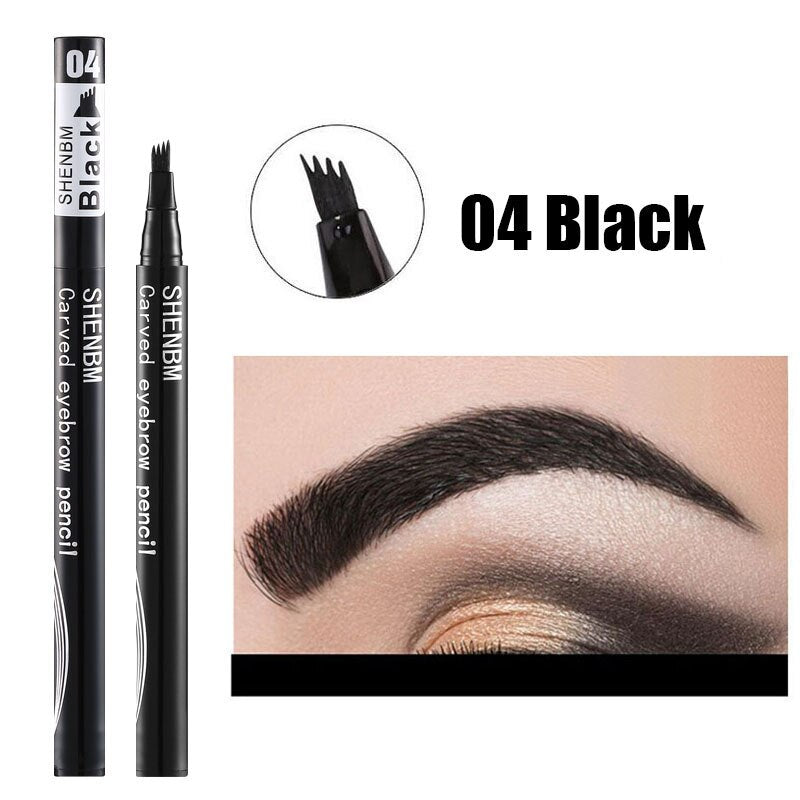 Waterproof 4 Points Eyebrow Pen