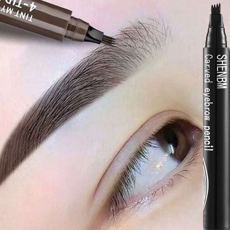 Waterproof 4 Points Eyebrow Pen