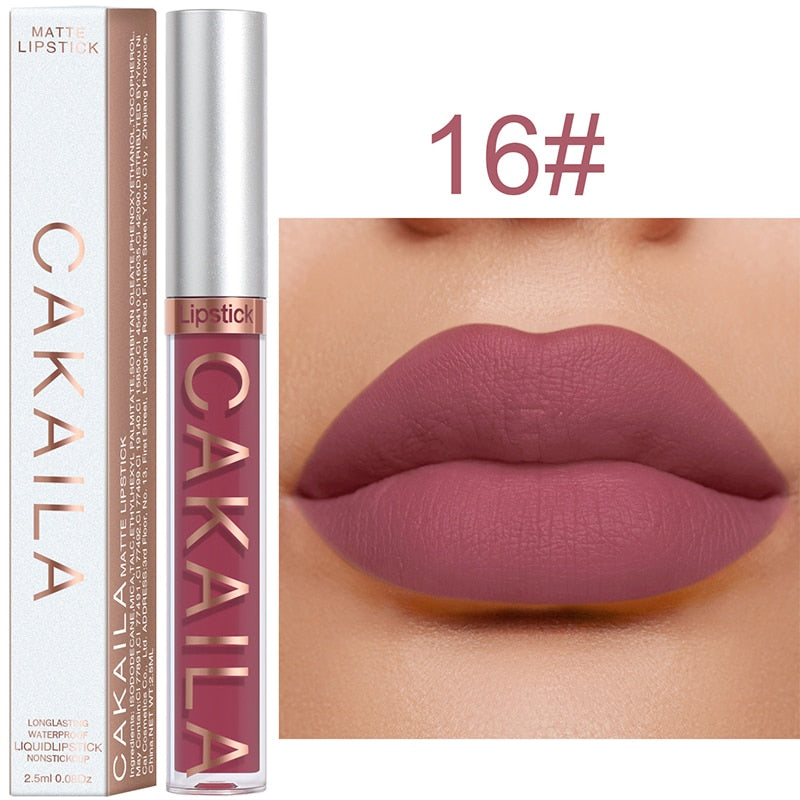 Sexy Velvet Matte Gloss Liquid Lipstick