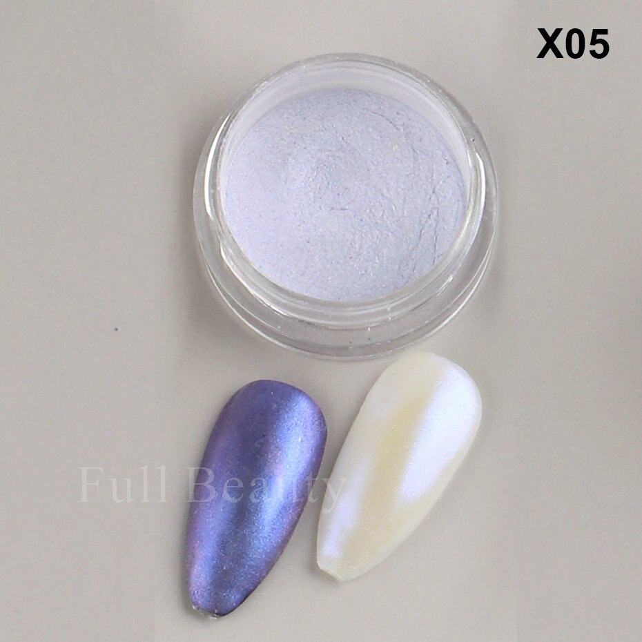 Neon Pigment Yellow Green Orange Rubbing Nail