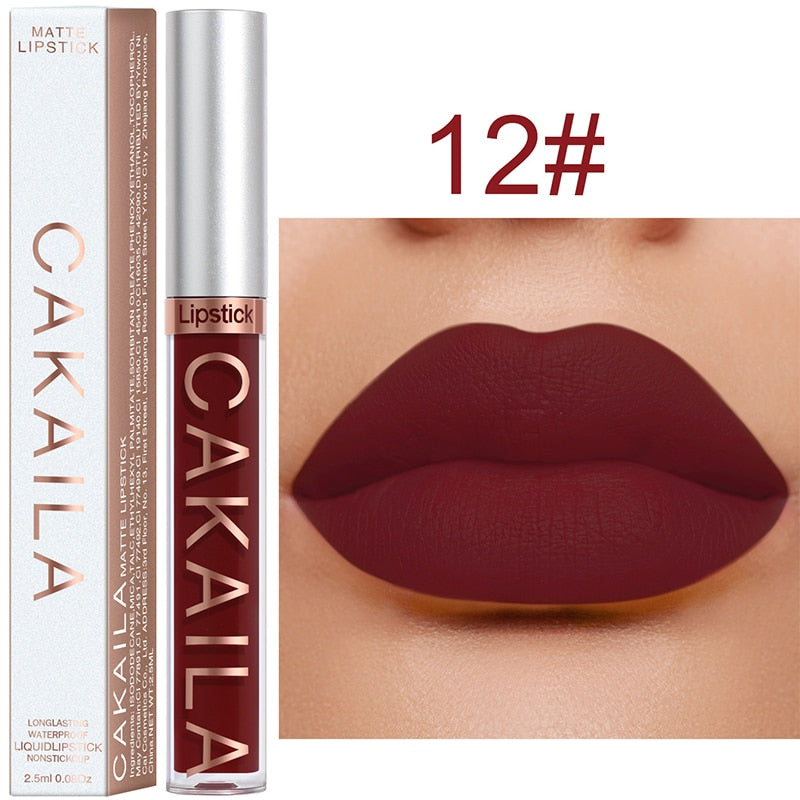 Sexy Velvet Matte Gloss Liquid Lipstick