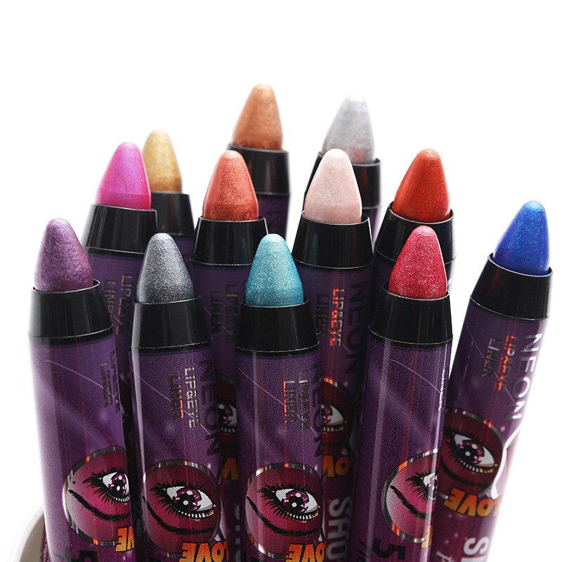 Pearlescent Eyeshadow Pen Waterproof Blooming Shiny Glitter
