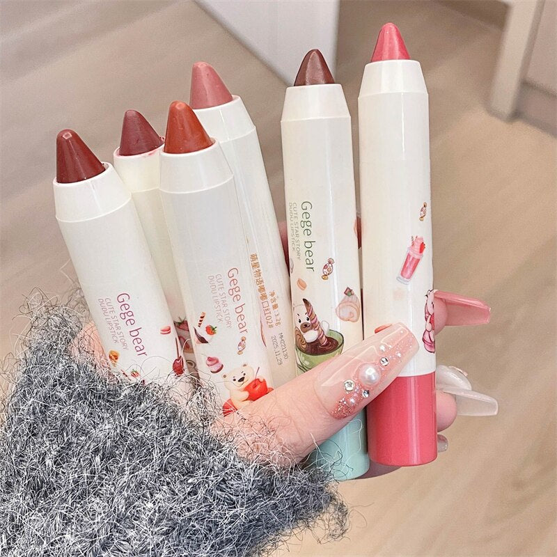 Crayon Lipstick Moisturizing Lip Gloss Lipstick Makeup