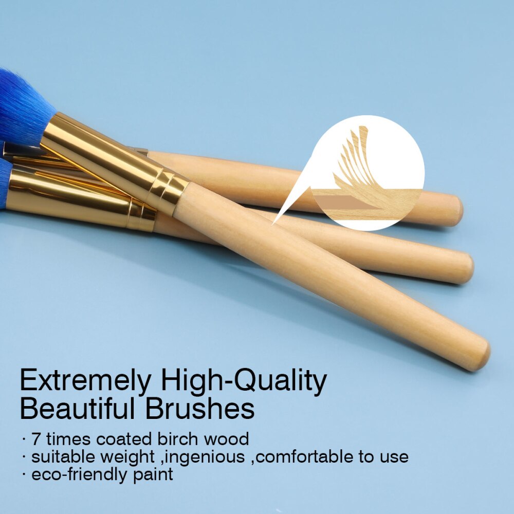 6Pcs Makeup Brush  Powder Blush