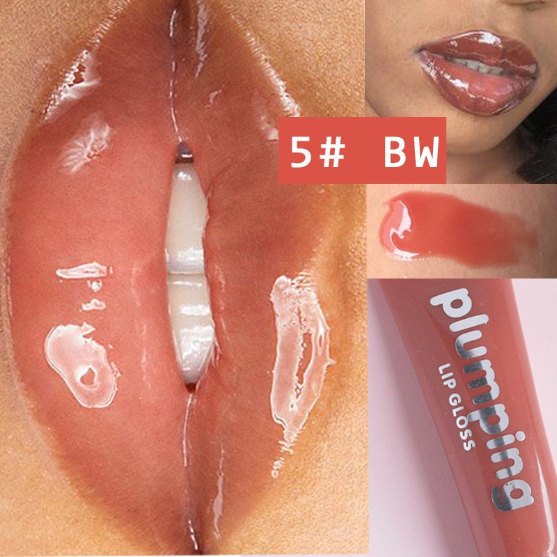 Gloss Glitter Lipstick Cherry Mineral Oil
