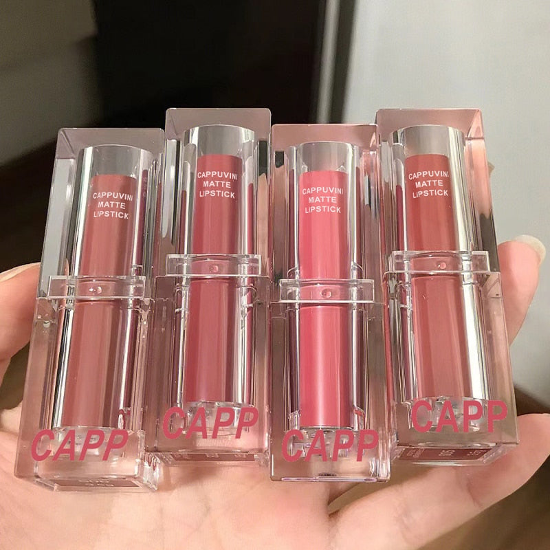 Acrylic Lipstick 6Colors Lip Stick Woman Velvet