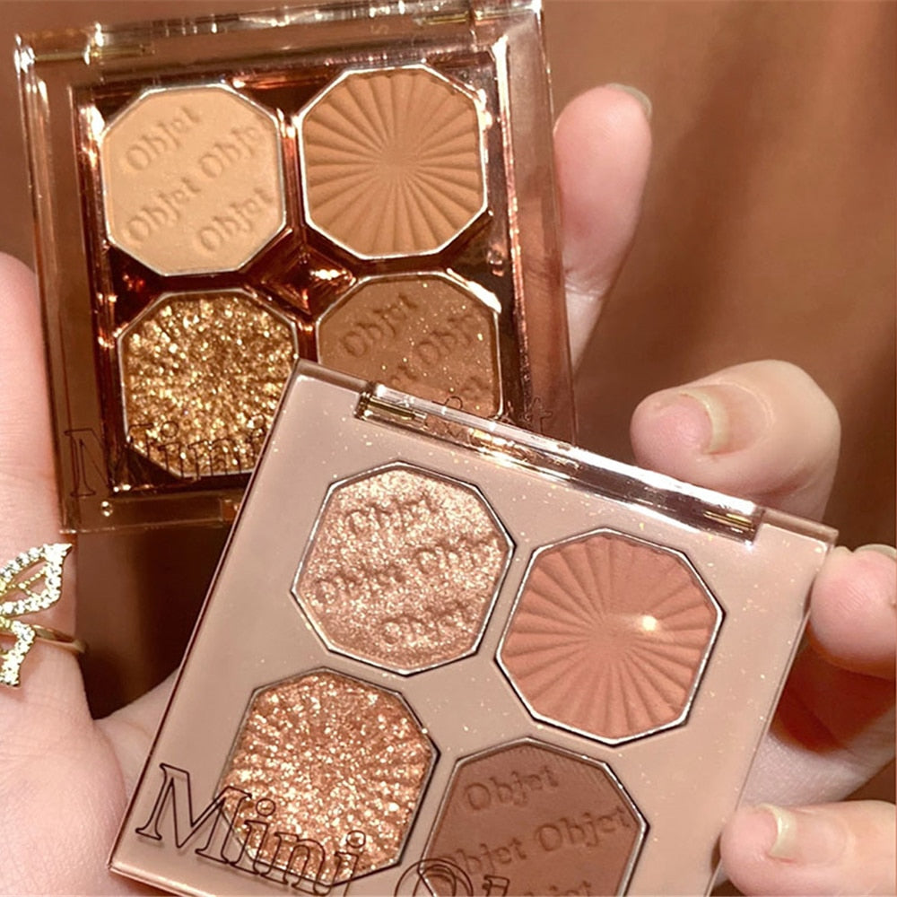 Pearly Eyeshadow Palette Bright Matte Shimmer