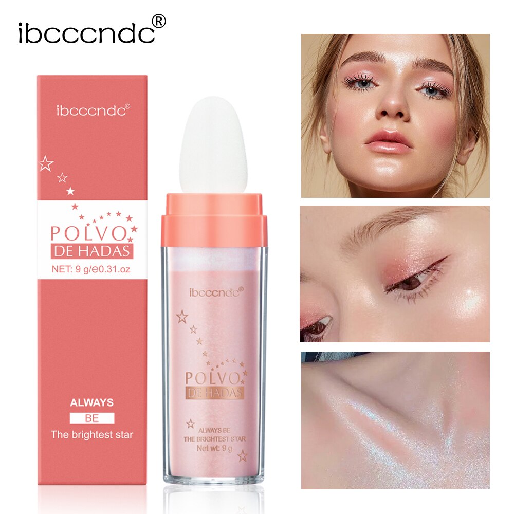 Highlighter Shimmer Contour Blush Powder