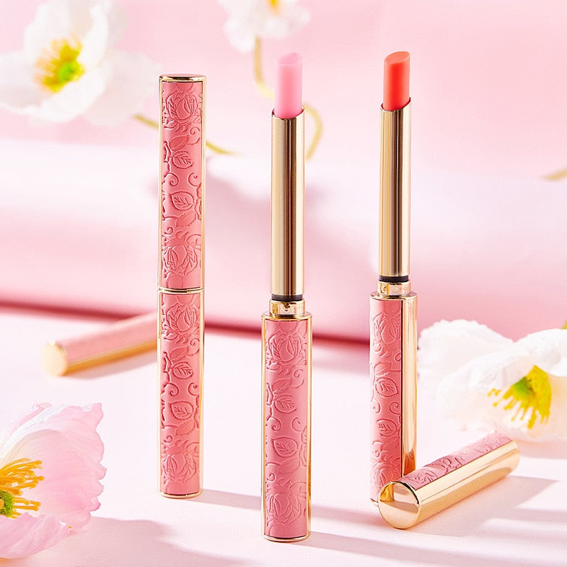 Honey Peach Color  Waterproof Moisturizing Lipsticks