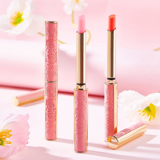Honey Peach Color  Waterproof Moisturizing Lipsticks