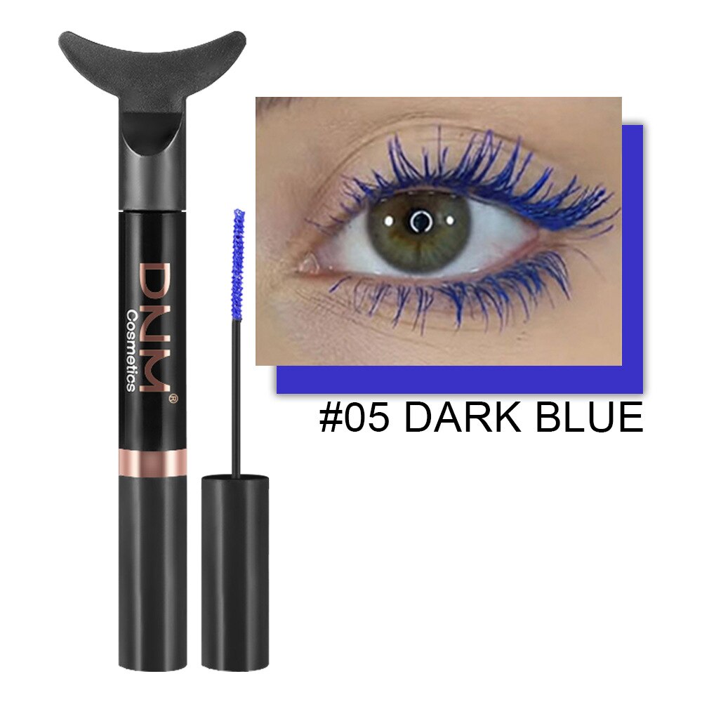 Waterproof Blue Mascara Fast Dry Eyelashes Curls Cosmetics