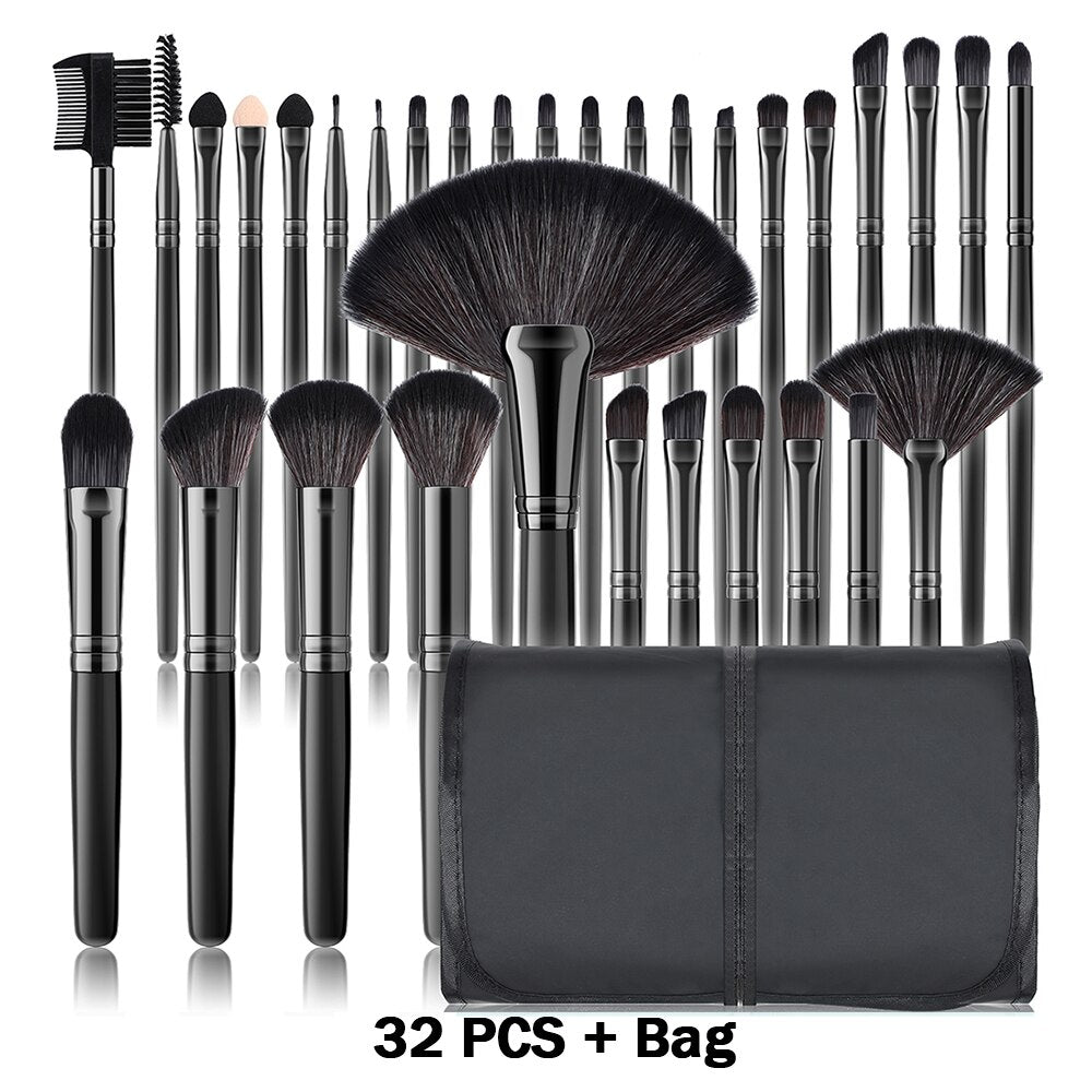 13PCS Makeup Brushes Set Eye Shadow Foundation