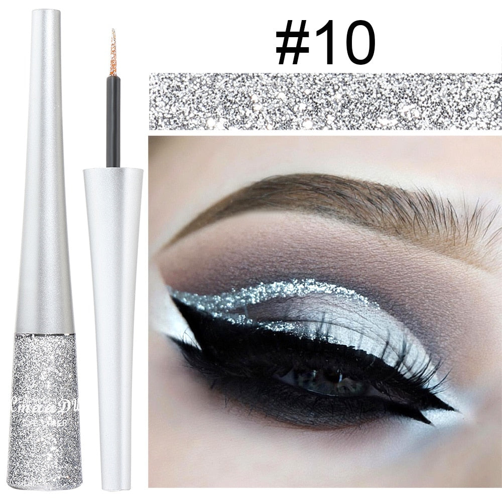 Glitter Liquid Eyeliner Pearlescent Diamond Eyeshadow