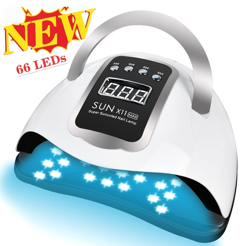 Sun X10 Max UV LED Nail Lamp Drying Gel Nails