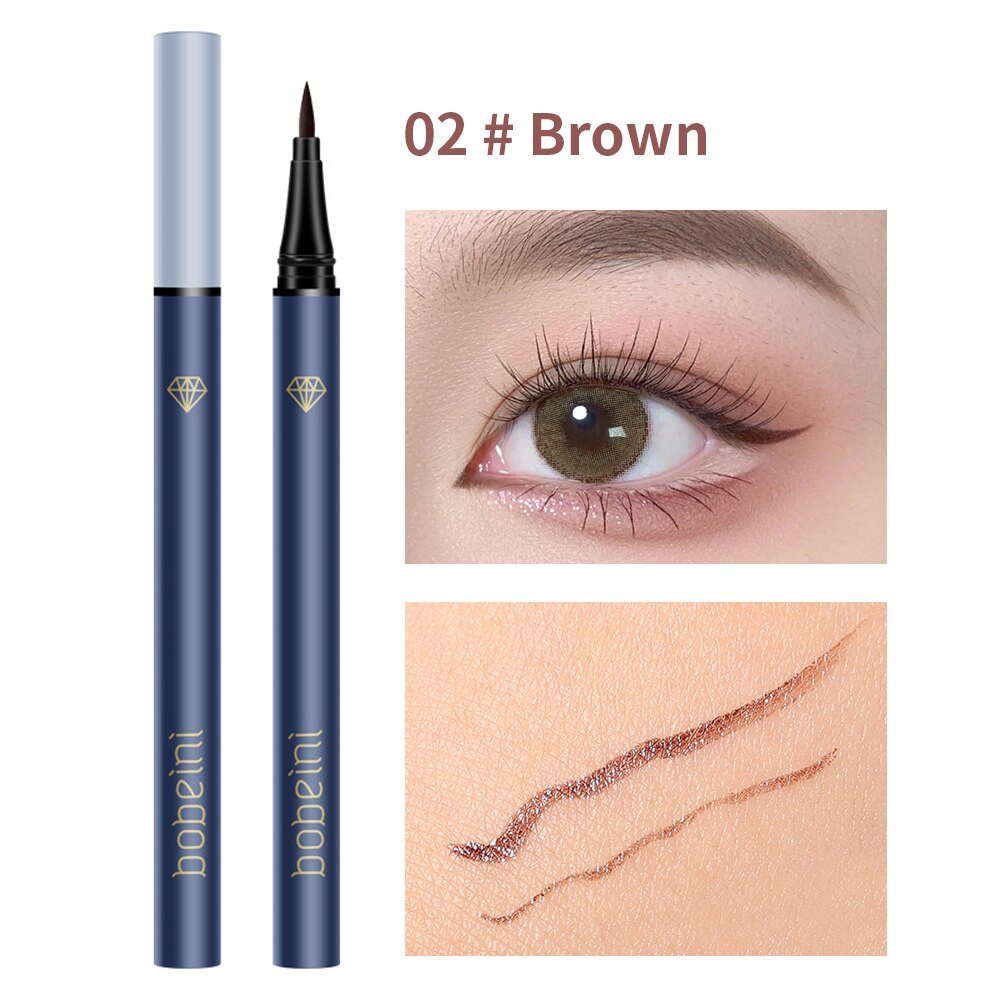 Waterproof Black Brown Liquid Eyeliner Pen
