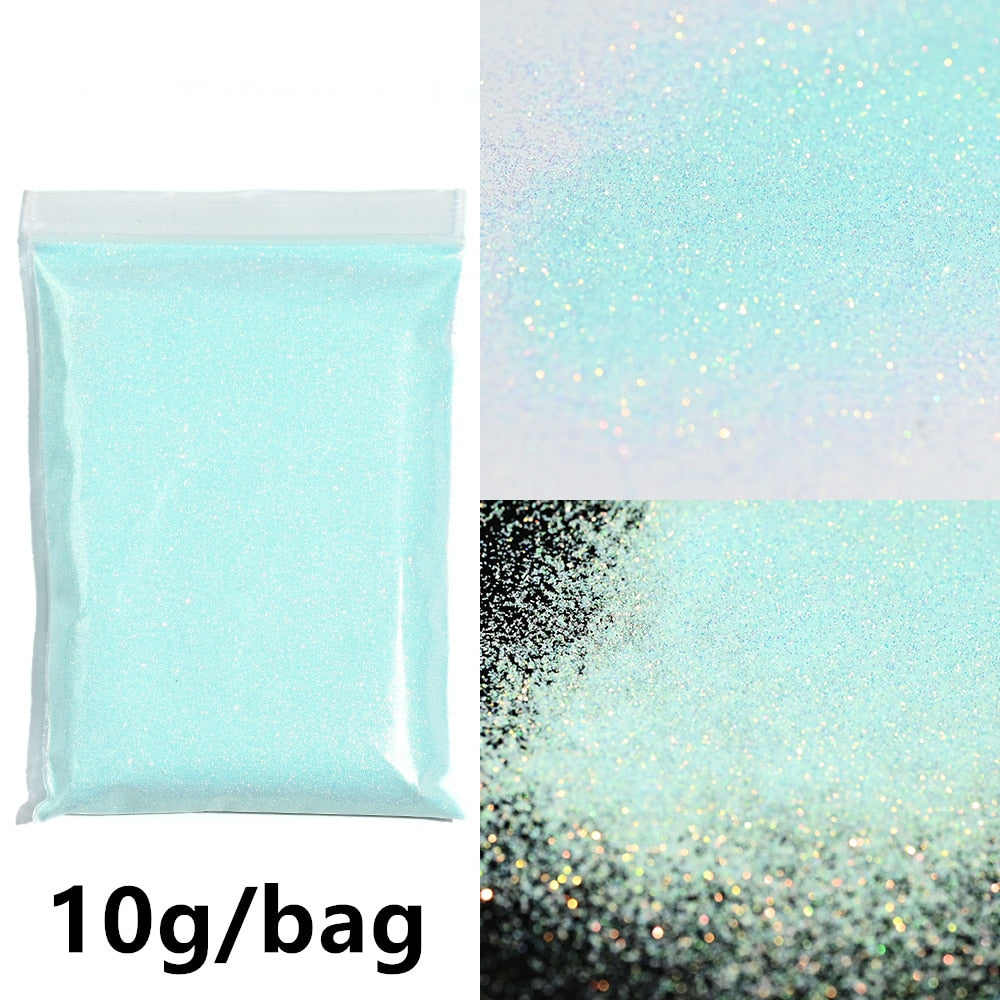 10g UV Color Changing Glitter  Mixed Nail
