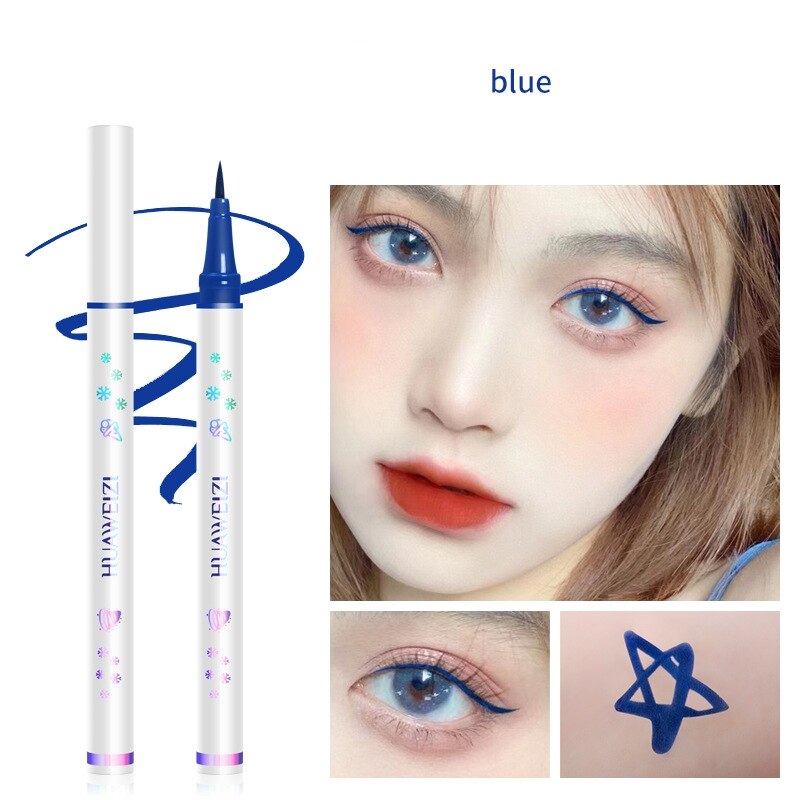 6 Colors Waterproof Eyeliner Liquid Pencil