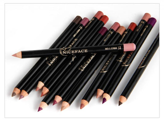 Matte Lipliner Waterproof Smooth Silk Lipstick  Pencils