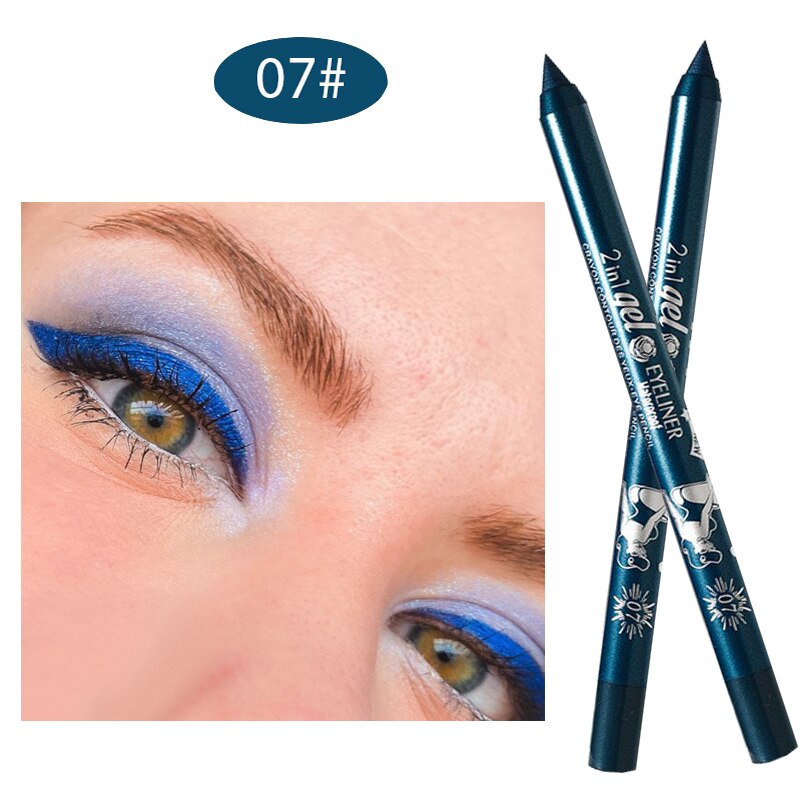Colorful Eyeliner Pencil Waterproof Long Lasting