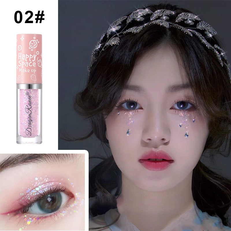 8 Colors Glitter Liquid Eyeshadow
