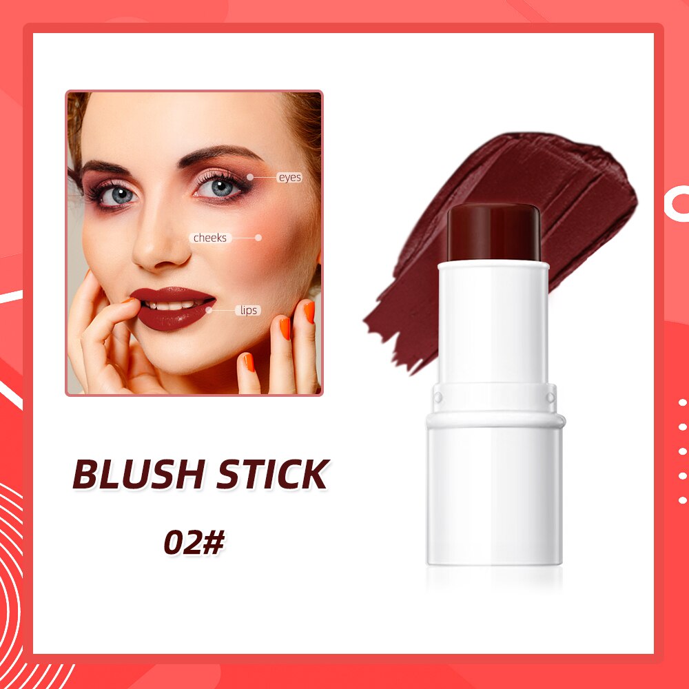 Multifunctional Face Blush Lipstick Highlighter