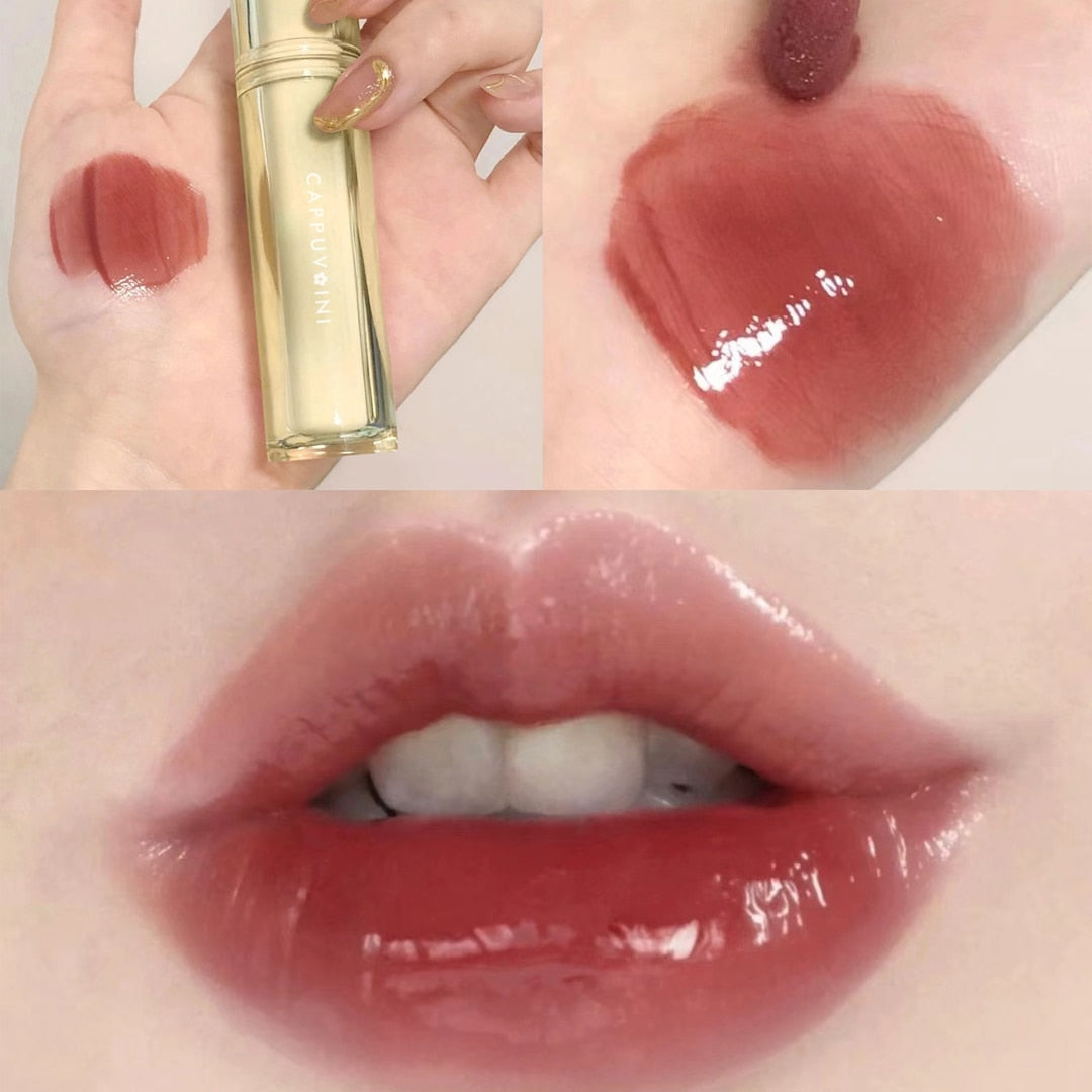 Iced Tea Mirror Lip Glaze Watery Lip