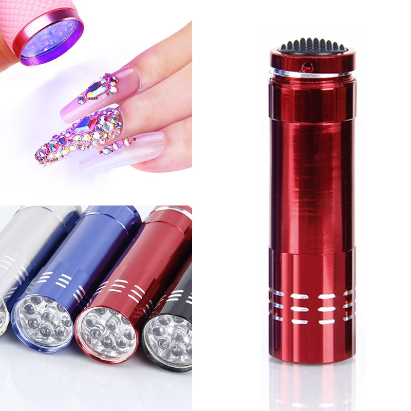 Mini 6W Dryer LED UV Lamp Micro USB Gel Varnish Curing Nail