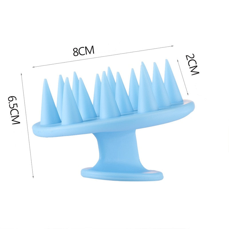 Silicone Shampoo Scalp Hair Massager