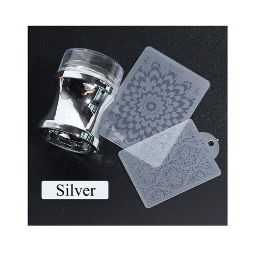Transparent Nail Stamp With Scraper