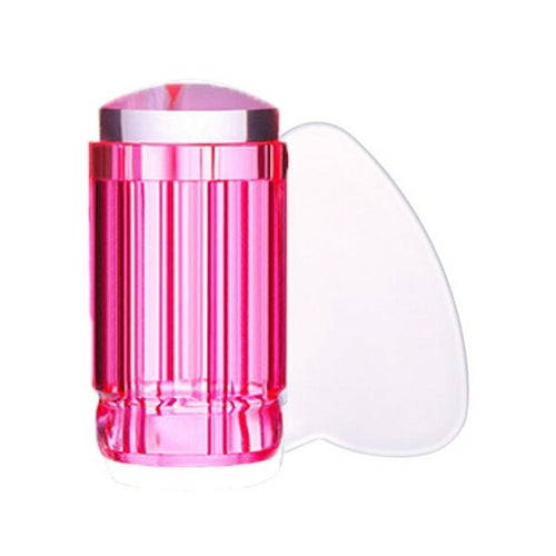 Transparent Nail Stamp With Scraper