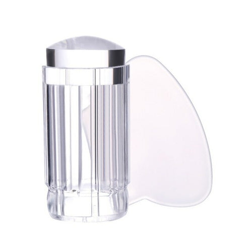 Transparent Nail Stamp With Scraper