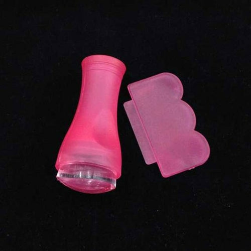 Transparent Nail Stamp With Scraper