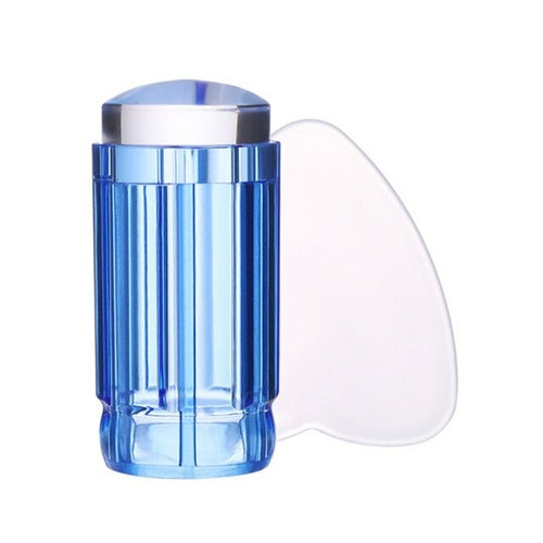 Transparent Nail Stamp With Scraper
