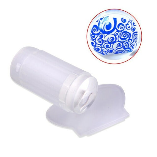 Transparent Nail Stamp With Scraper