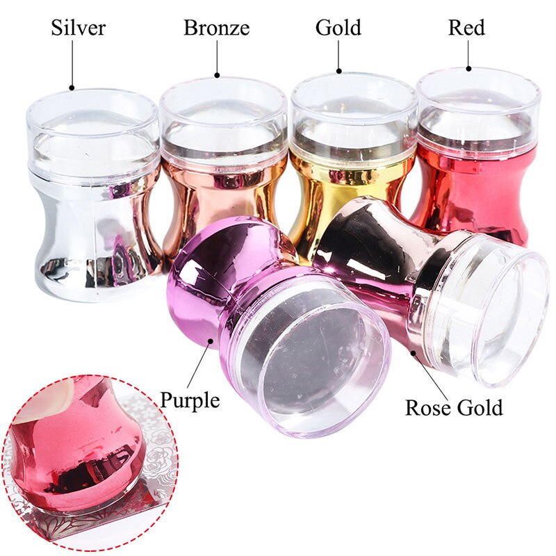 Transparent Nail Stamp With Scraper