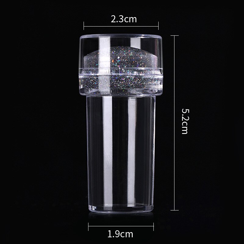 Transparent Nail Stamp With Scraper