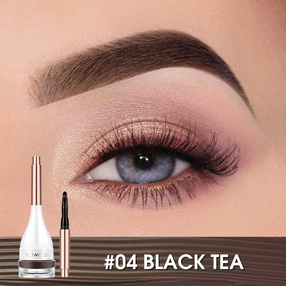 O.TWO.O Eyebrow Pomade Mascara Gel with Brush