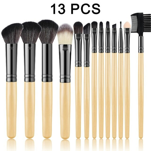 13pcs Makeup Cosmetics Concealer Brush