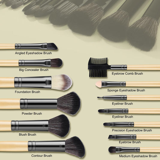 13pcs Makeup Cosmetics Concealer Brush