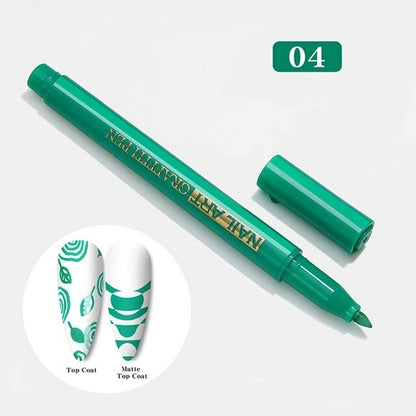 1 Pc Waterproof Nail Polish